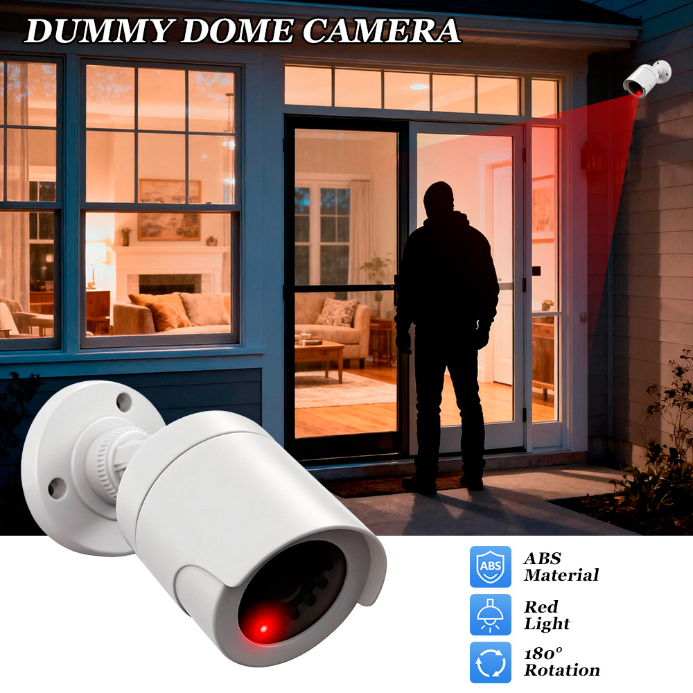 Simulation Camera Dummy Fake C – Home Security Lights Outdoors recenzja i cena
