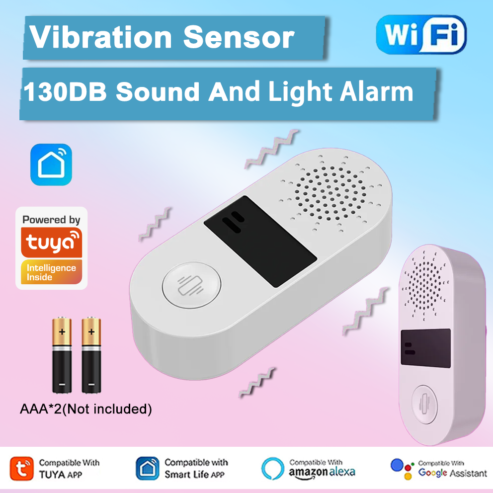Tuya WiFi Vibration Sensor - 1 – Home Security Alarm recenzja i cena