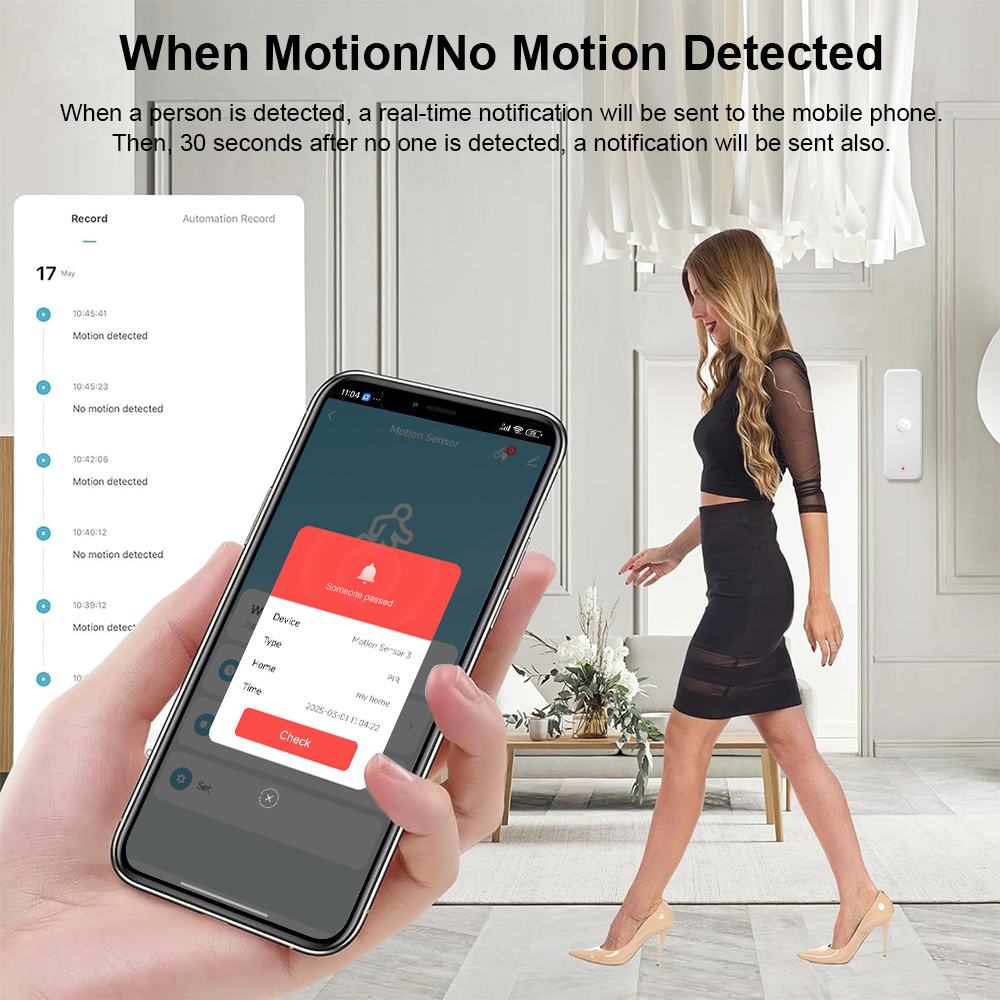 New Tuya WiFi PIR Motion Detec – Home Security Alarm recenzja i cena