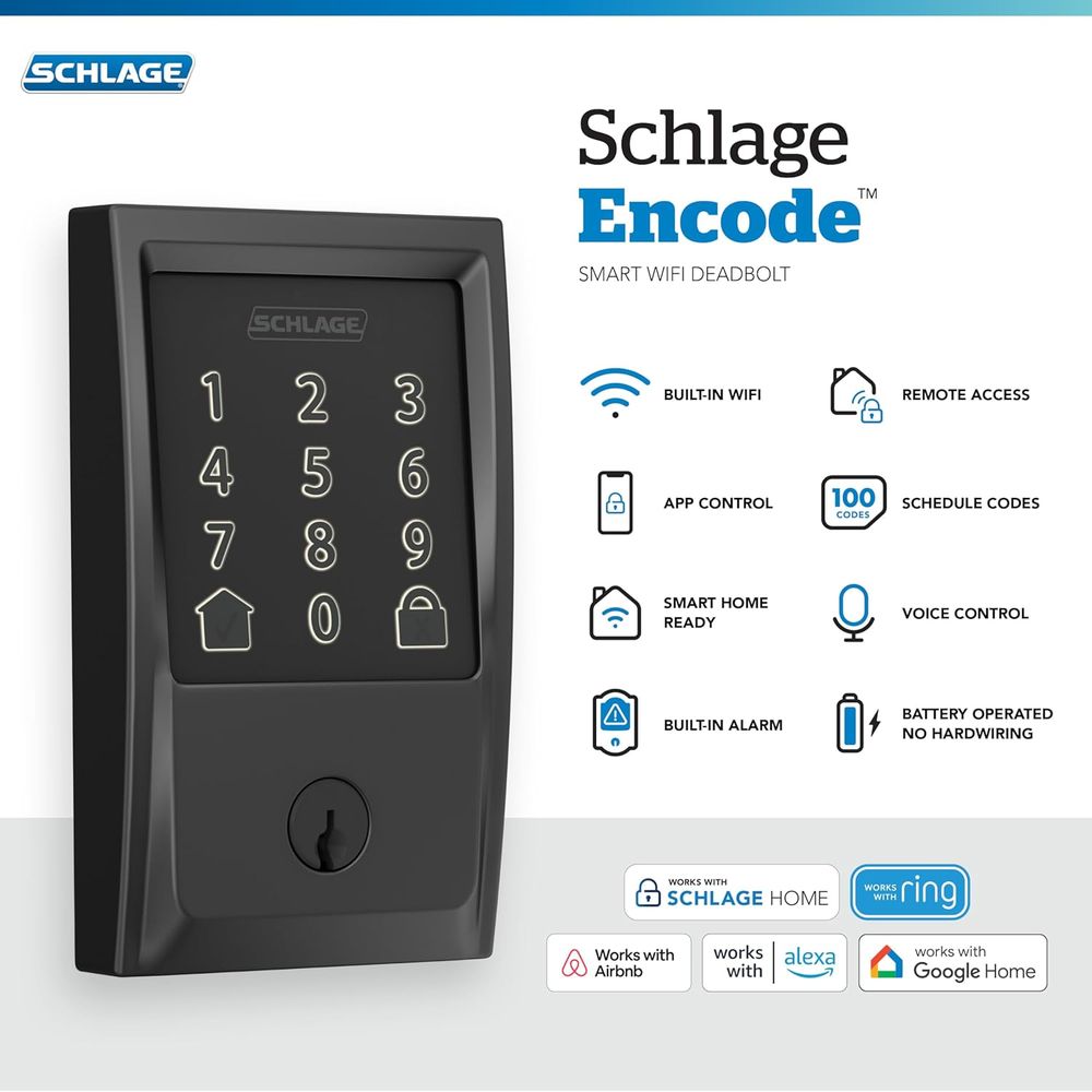 Encode Smart Wi-i Deadbolt Loc – Door Lock Smart Keypad recenzja i cena