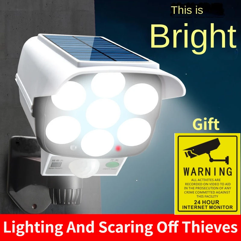 Outdoor Solar Light Motion Sen – Home Security Wireless Cameras recenzja i cena
