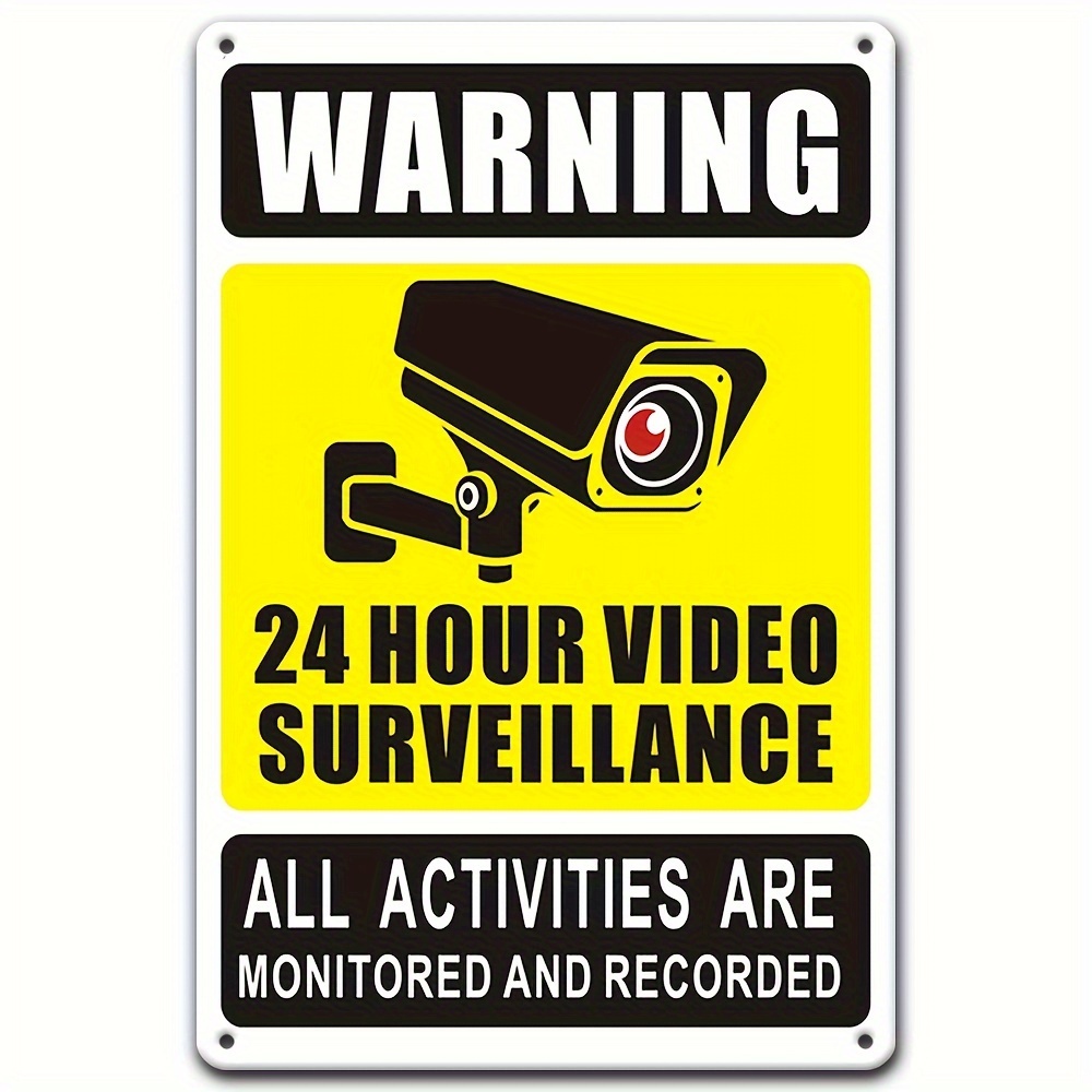 24/7 Video Surveillance Warnin – Home Security And Monitoring recenzja i cena