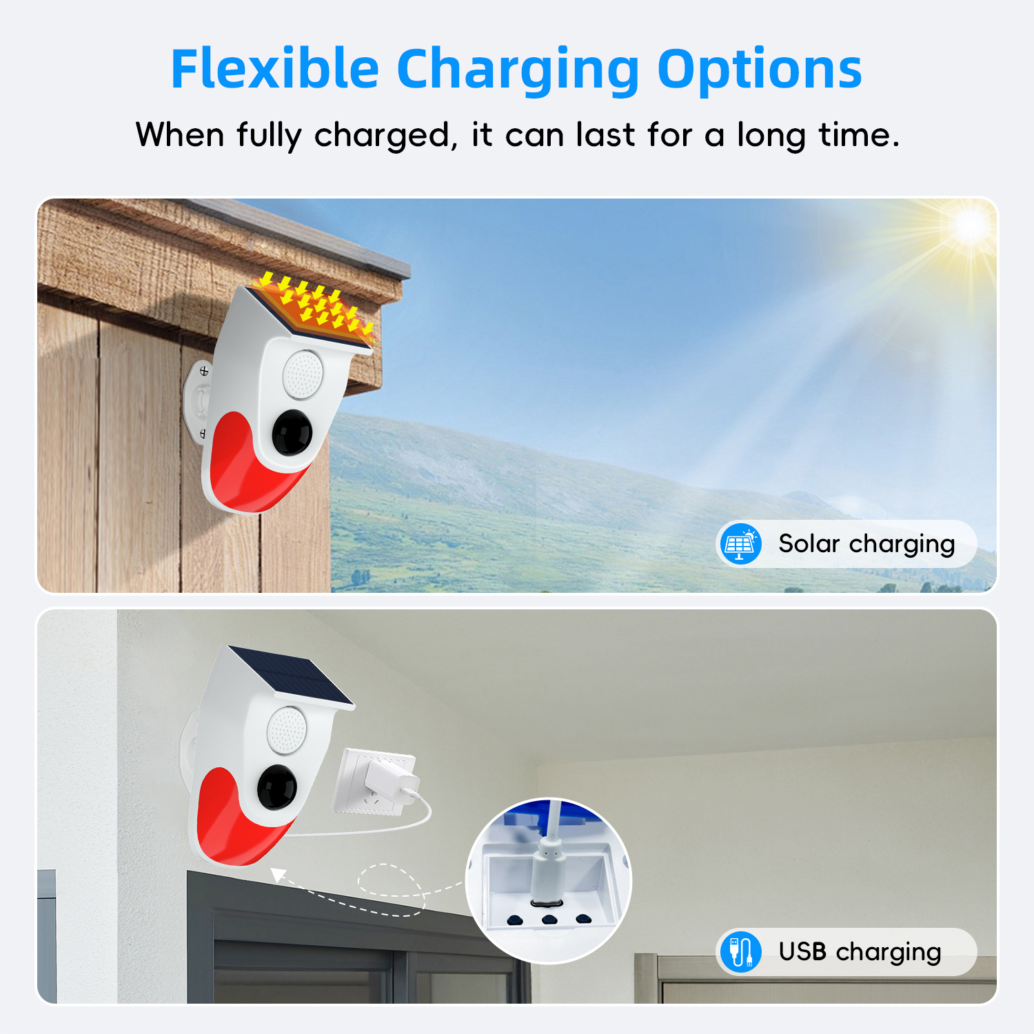 433mhz Motion Sensors Solar So – Home Security Lights Outdoors recenzja i cena