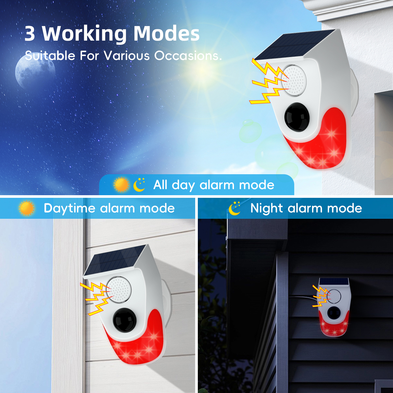 433mhz Motion Sensors Solar So – Home Security Lights Outdoors recenzja i cena
