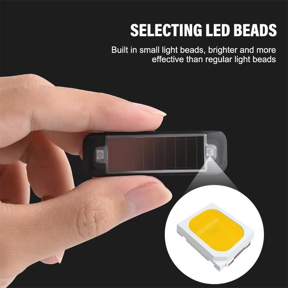 LED Solar Power Car Warning Li – Solar Security Light recenzja i cena