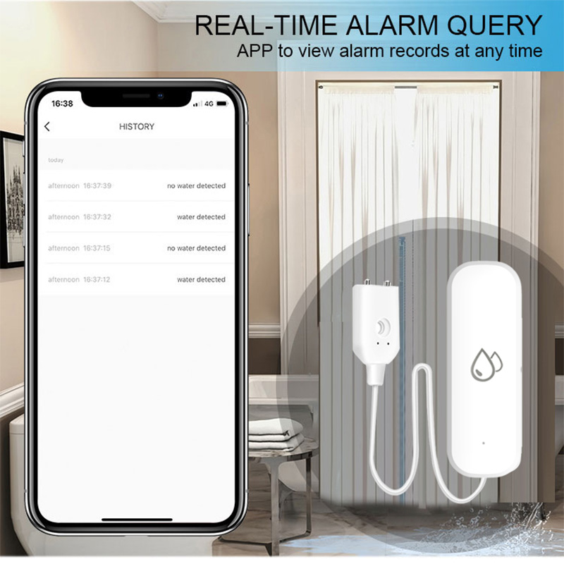 Tuya WiFi Water Leakage Alarm  – Home Security And Monitoring recenzja i cena