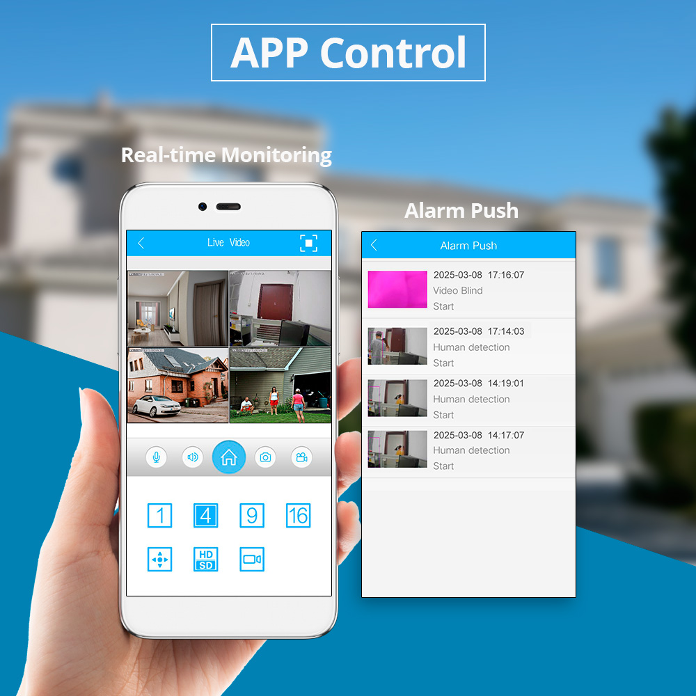 KERUI Mini Network WIFI 8CH NV – Home Security And Monitoring recenzja i cena