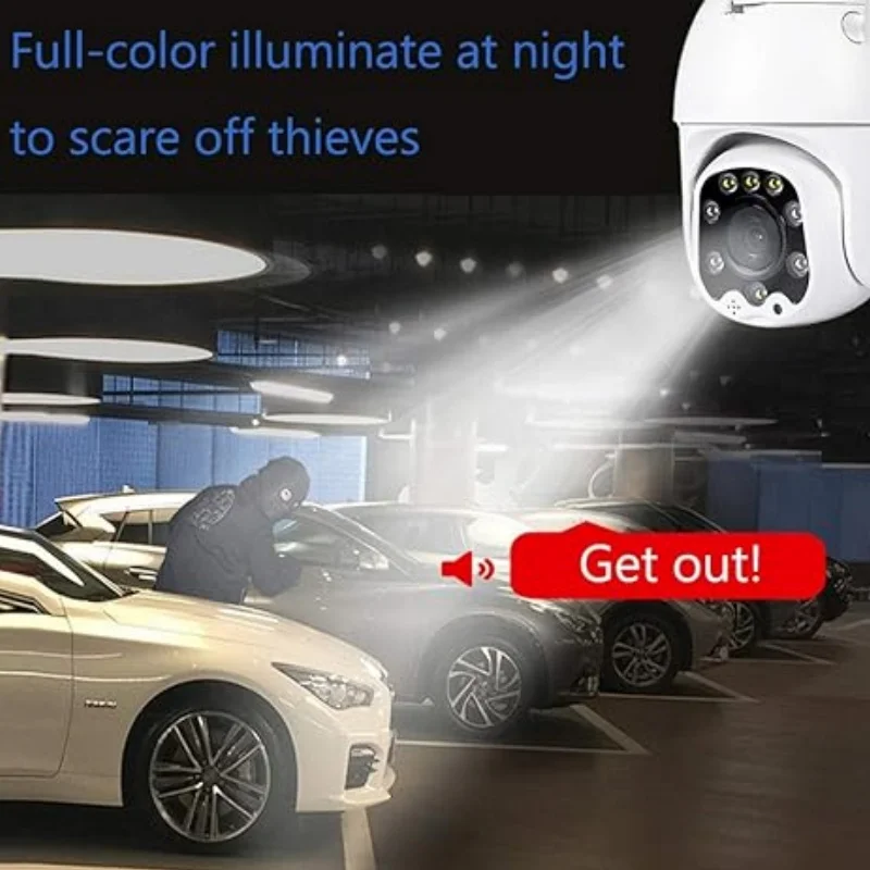 Outdoor 360° PTZ Security Came – Home Yard Security Cameras recenzja i cena