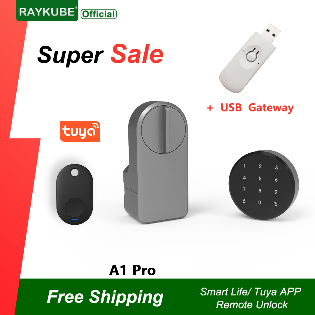 RAYKUBE A1 Pro Tuya BEL Smart  – Door Lock Smart Keypad recenzja i cena