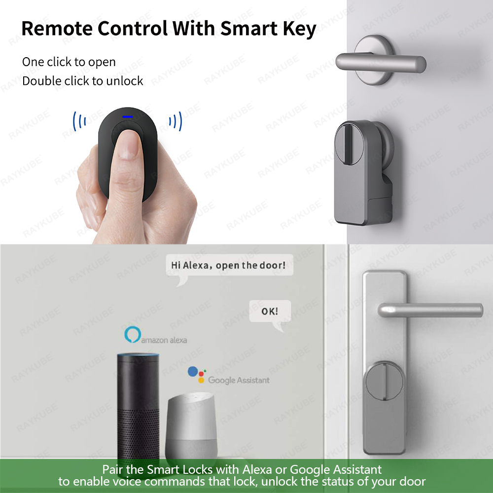 RAYKUBE A1 Pro Tuya BEL Smart  – Door Lock Smart Keypad recenzja i cena