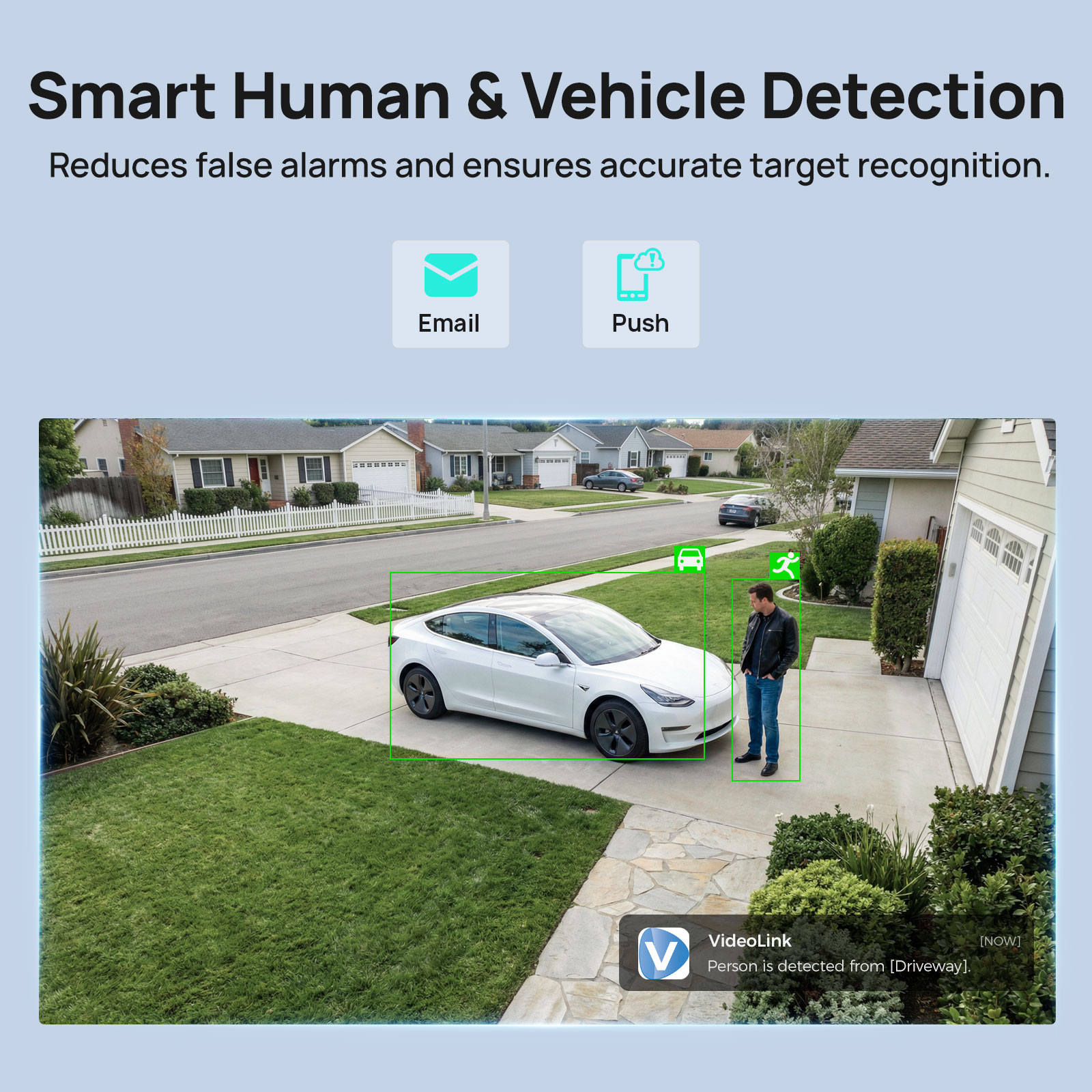 VIKYLIN IP Security Camera 5MP – Home Security Lights Outdoors recenzja i cena