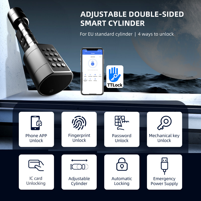 Smart Euro Cylindrical Door Lo – Door Lock Smart Keypad recenzja i cena