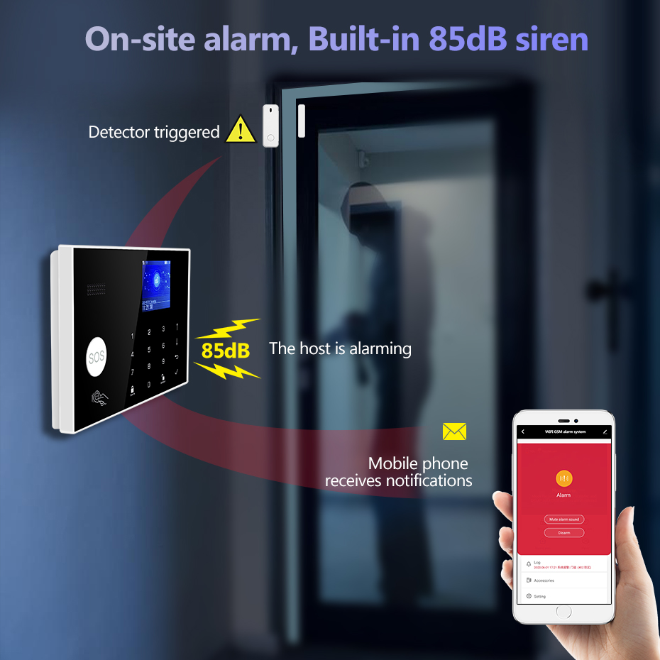 KERUI 4G Alarm with Doorbell R – Home Security Ring System recenzja i cena