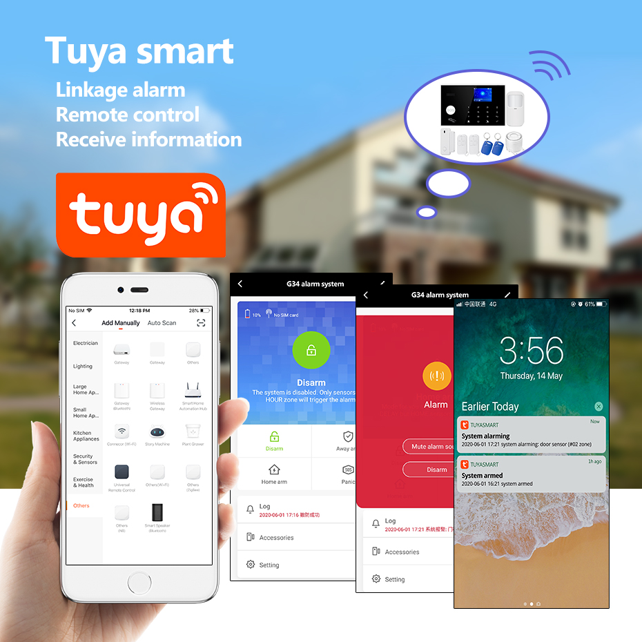 KERUI 4G Alarm with Doorbell R – Home Security Ring System recenzja i cena