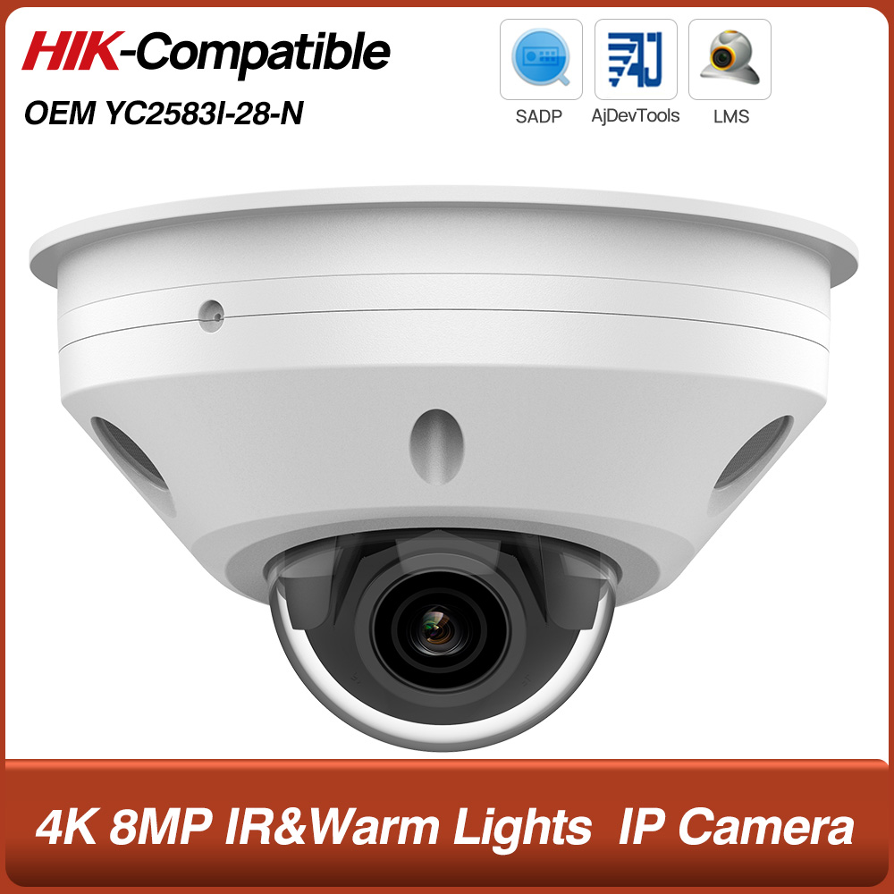 4K 8MP POE IR&Warm Lights fish – Home Security Hikvision recenzja i cena