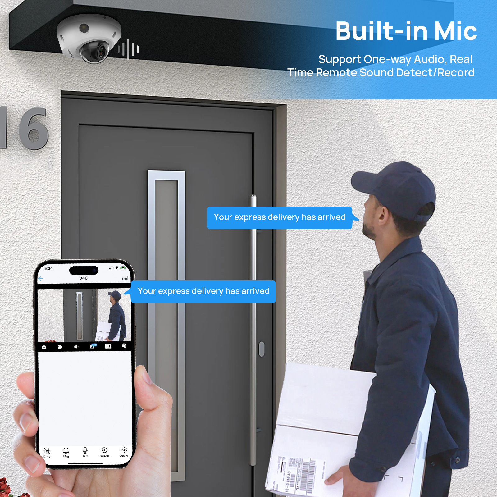 4K 8MP POE IR&Warm Lights fish – Home Security Hikvision recenzja i cena