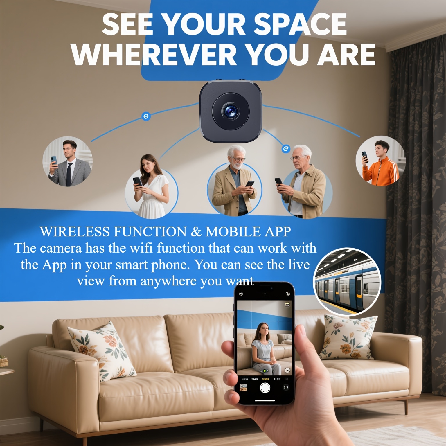 1080P HD Mini WiFi Camera Indo – Home Security And Monitoring recenzja i cena