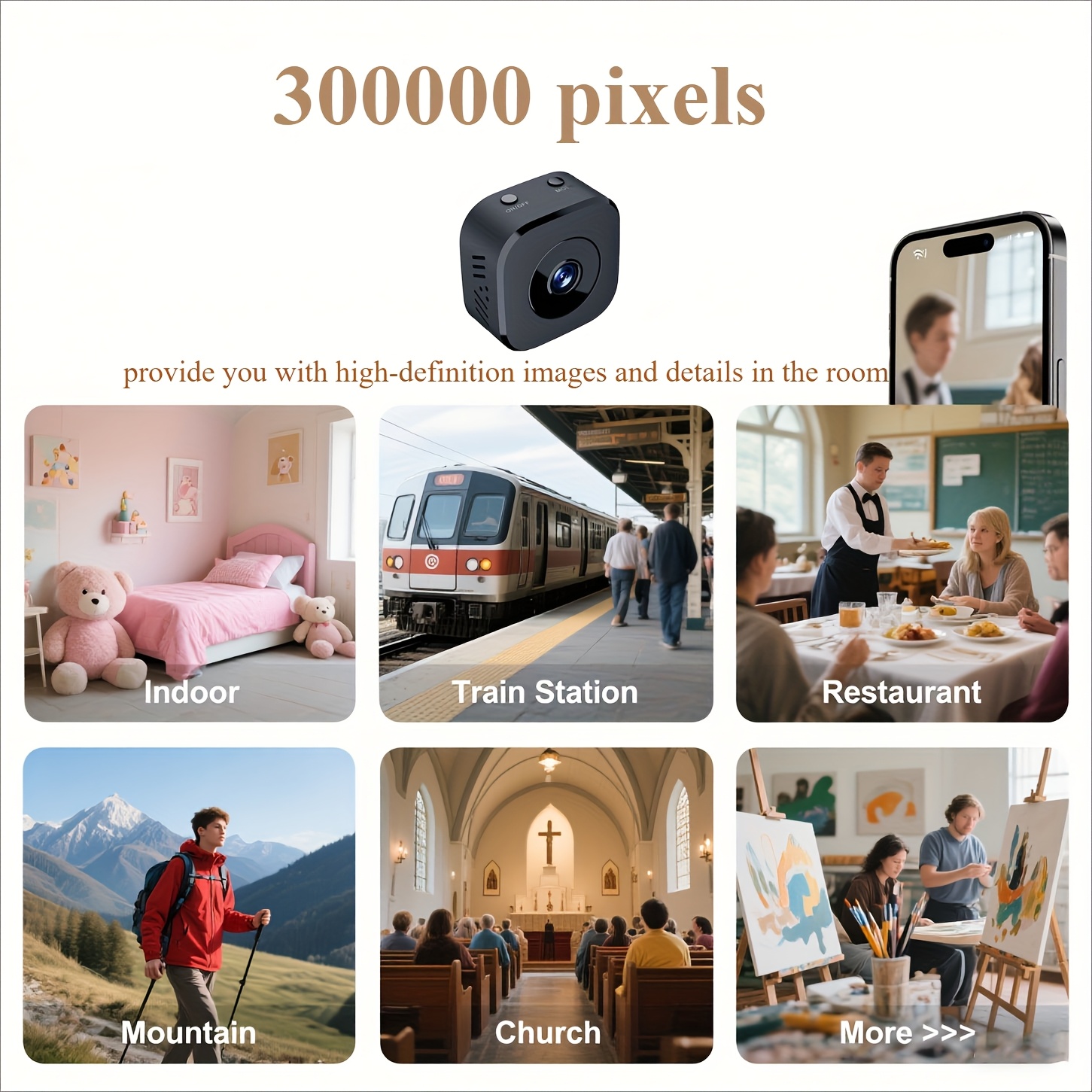 1080P HD Mini WiFi Camera Indo – Home Security And Monitoring recenzja i cena
