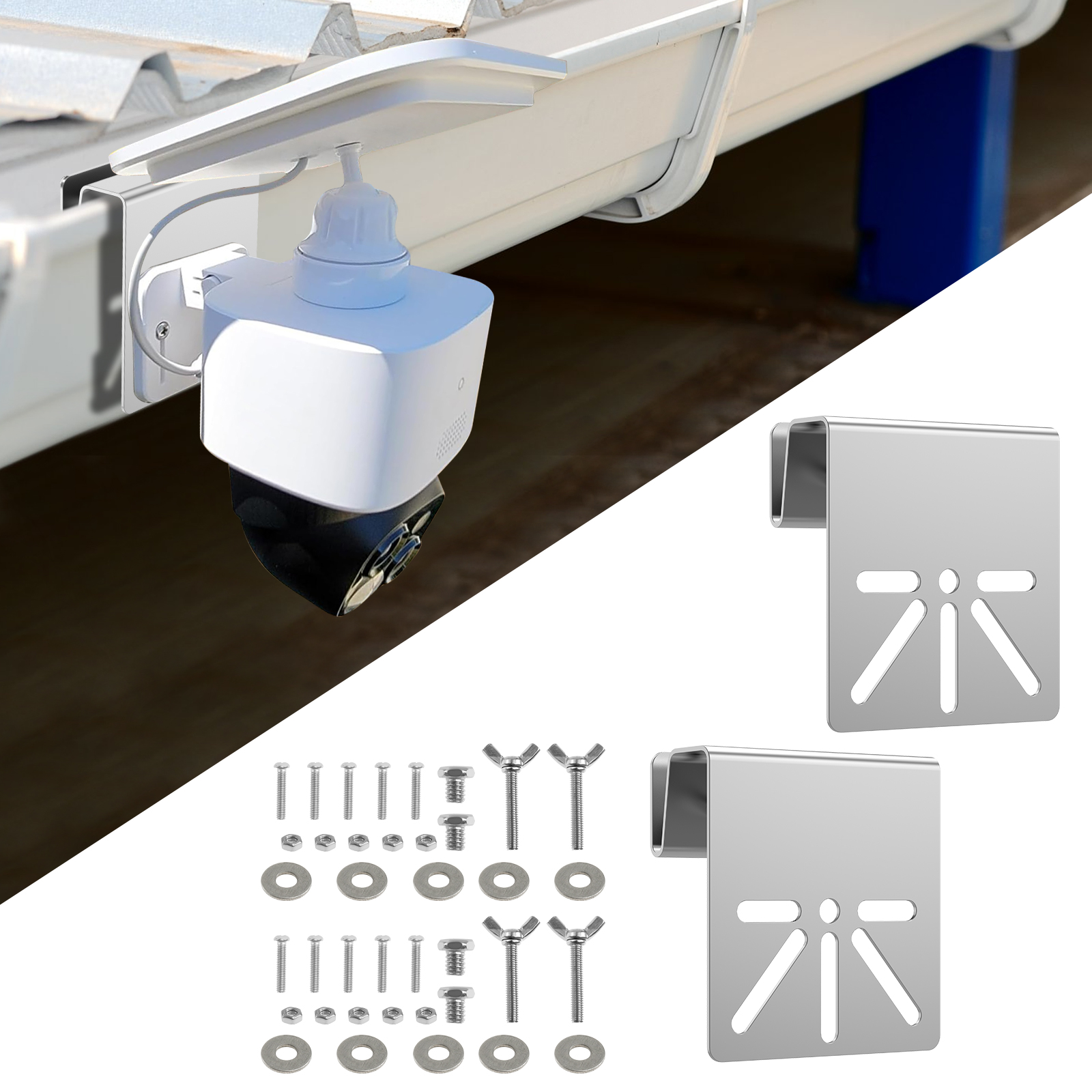Metal Gutter Mount Bracket For – Home Security Eufy recenzja i cena
