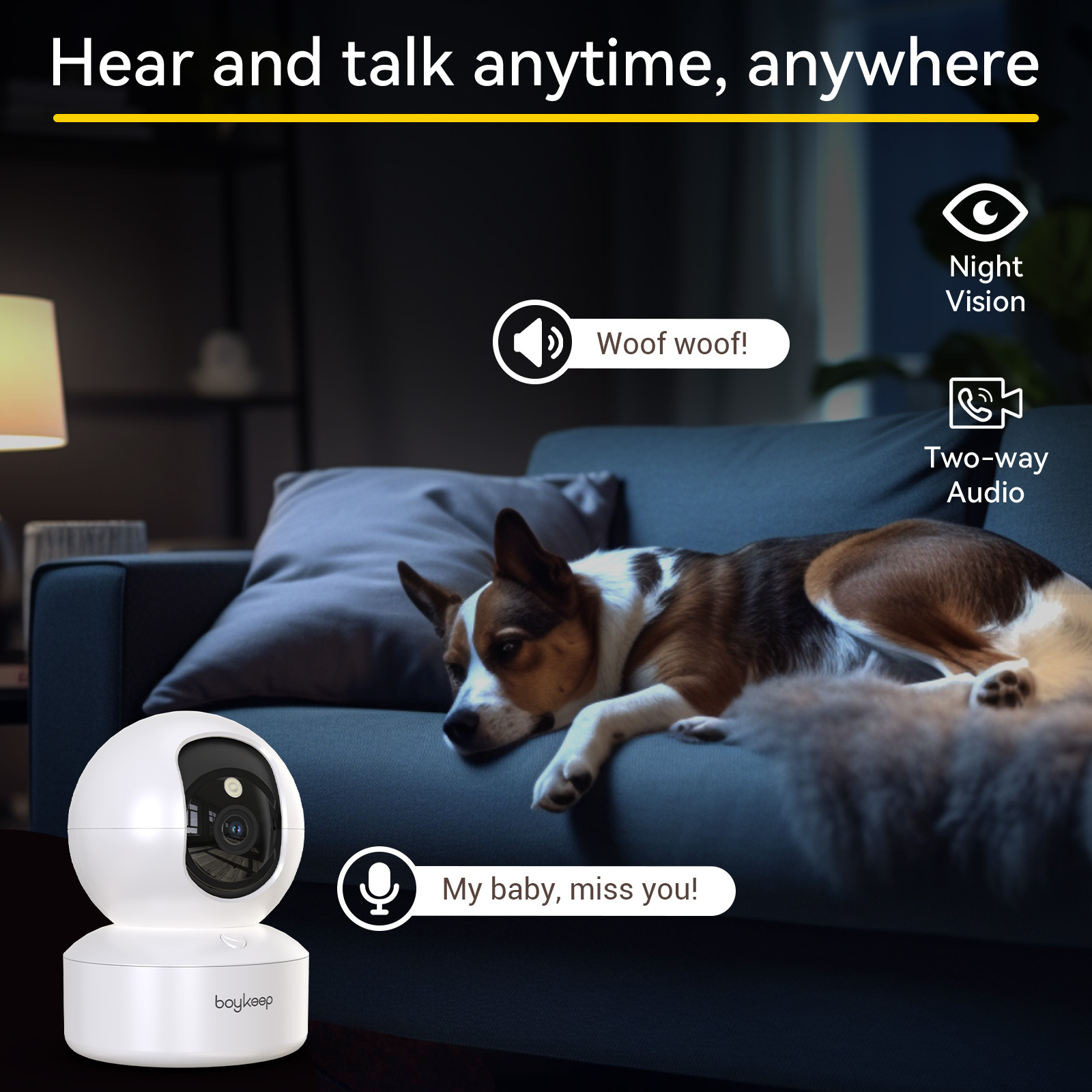 BoyKeep Smart Camera 2K Securi – Home Security Eufy recenzja i cena