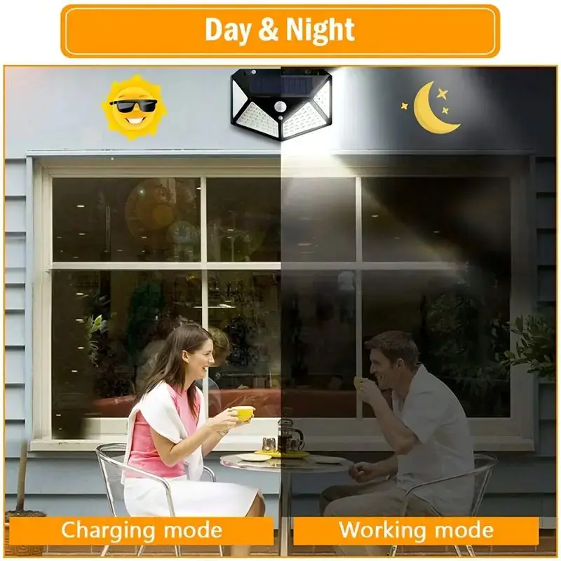 100LED Outdoor Solar Garden Li – Solar Security Light recenzja i cena