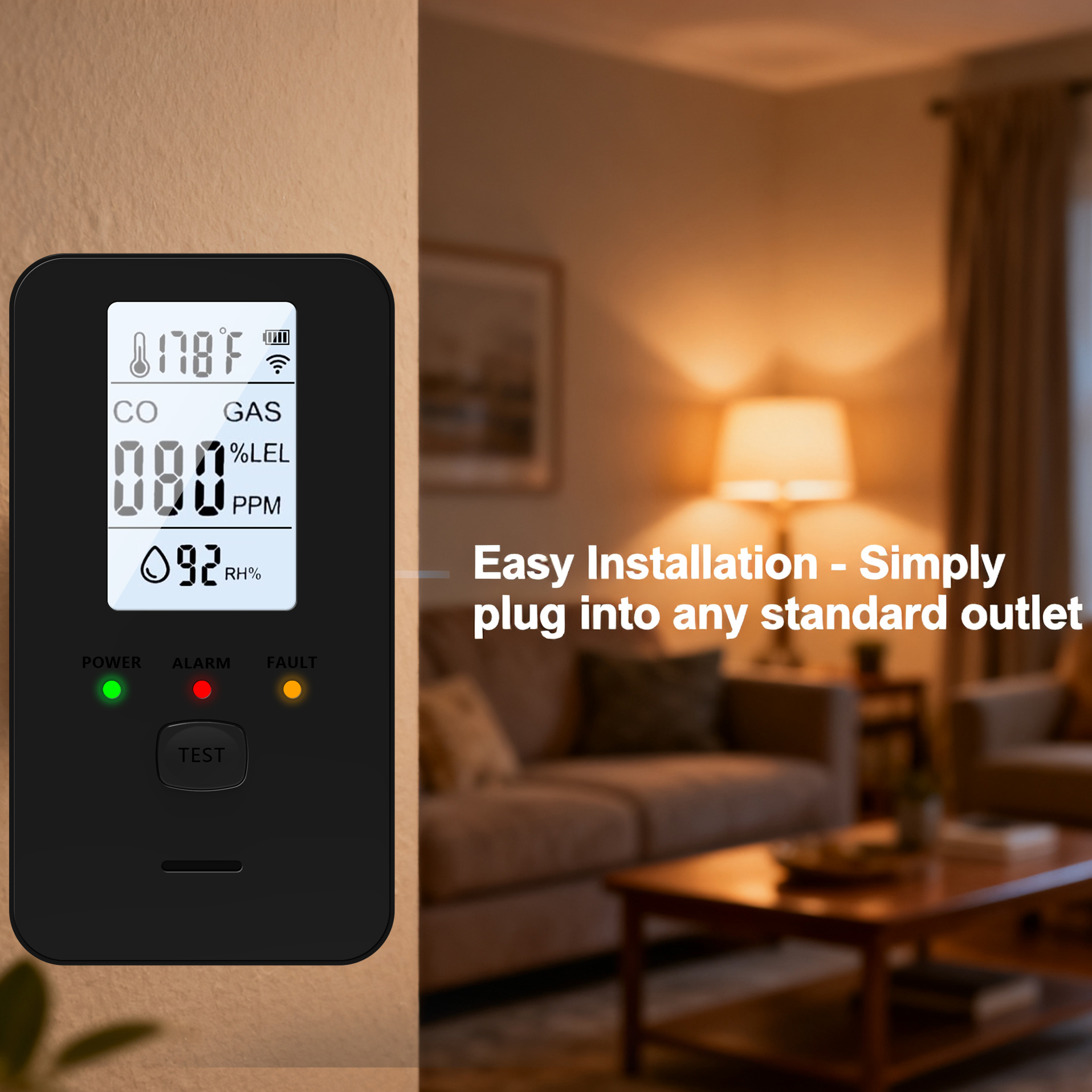 2025 Gas Detector Carbon Monox – Home Security Alarm recenzja i cena