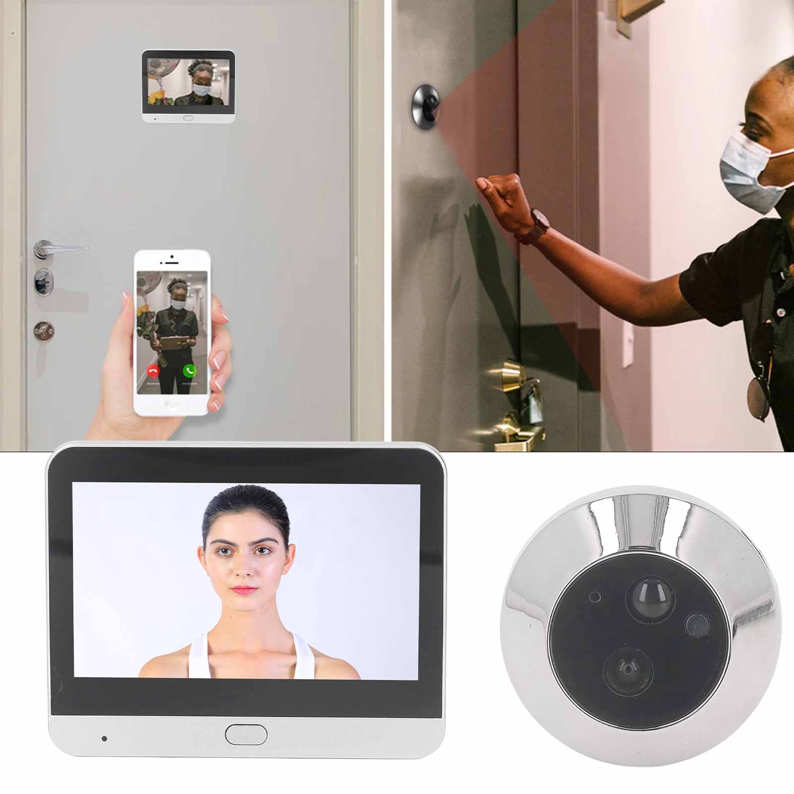 Digital Door Viewer 120 Degree – Peephole Camera Viewer recenzja i cena
