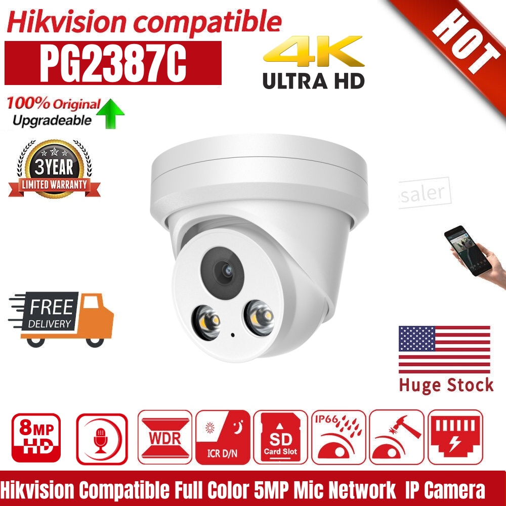 Hikvision Compatible 8MP 4K IP – Home Security Hikvision recenzja i cena