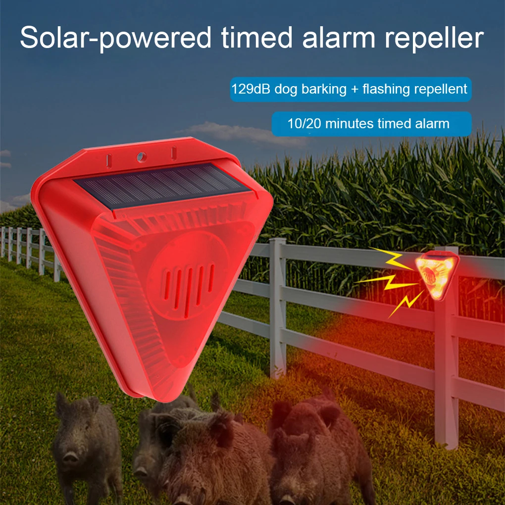Outdoor Solar Alarm Light 6LED – Home Security Lights Outdoors recenzja i cena