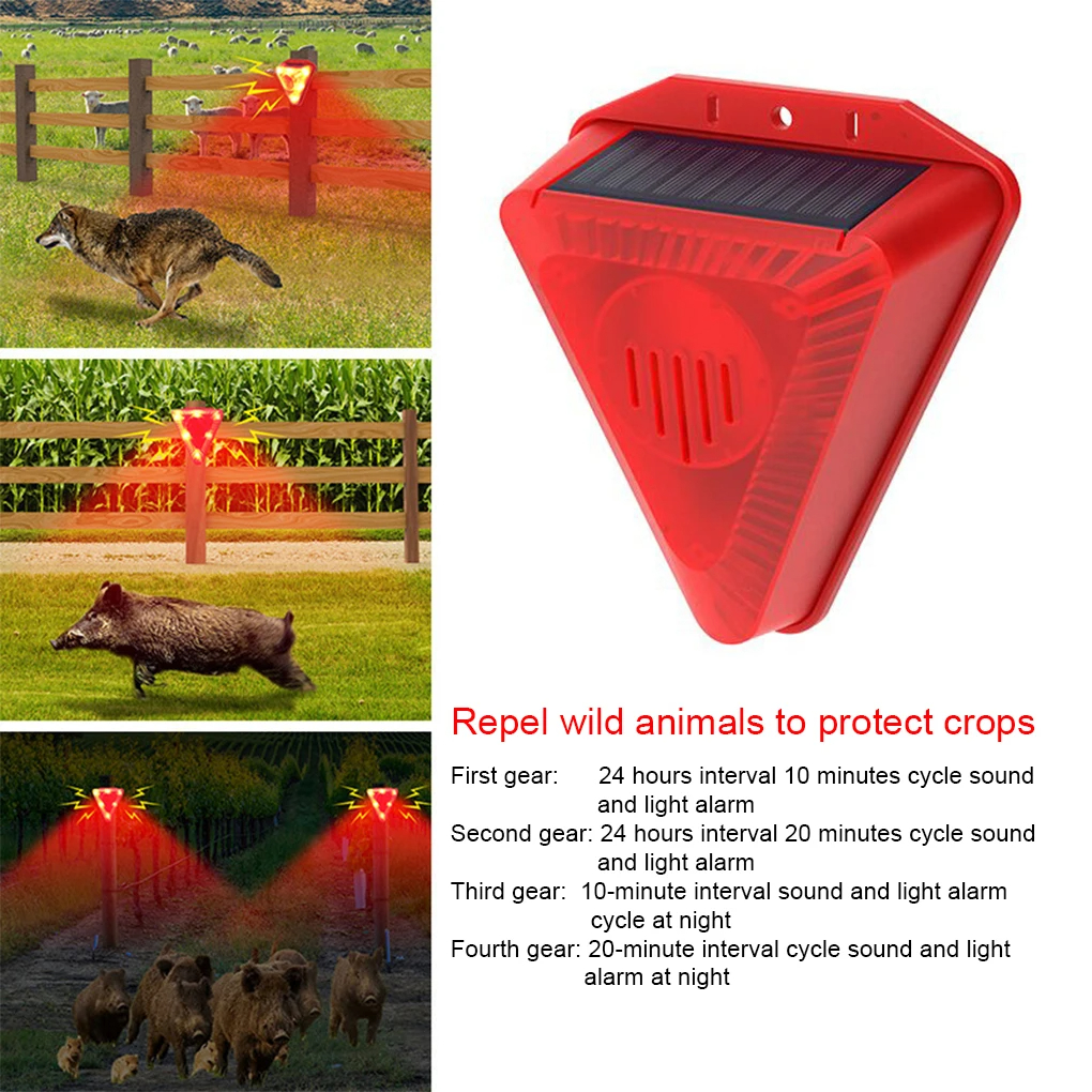Outdoor Solar Alarm Light 6LED – Home Security Lights Outdoors recenzja i cena