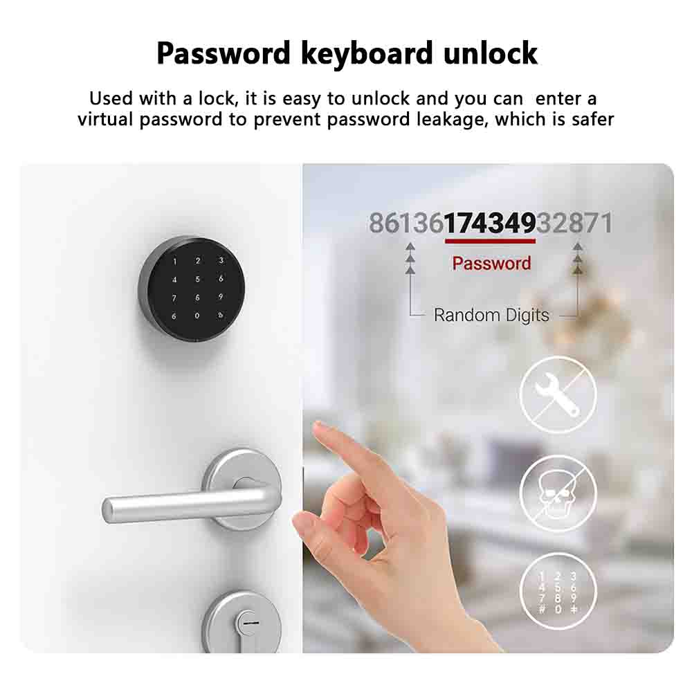 CDOK A1Pro Tuya Bluetooth smar – Door Lock Smart Keypad recenzja i cena