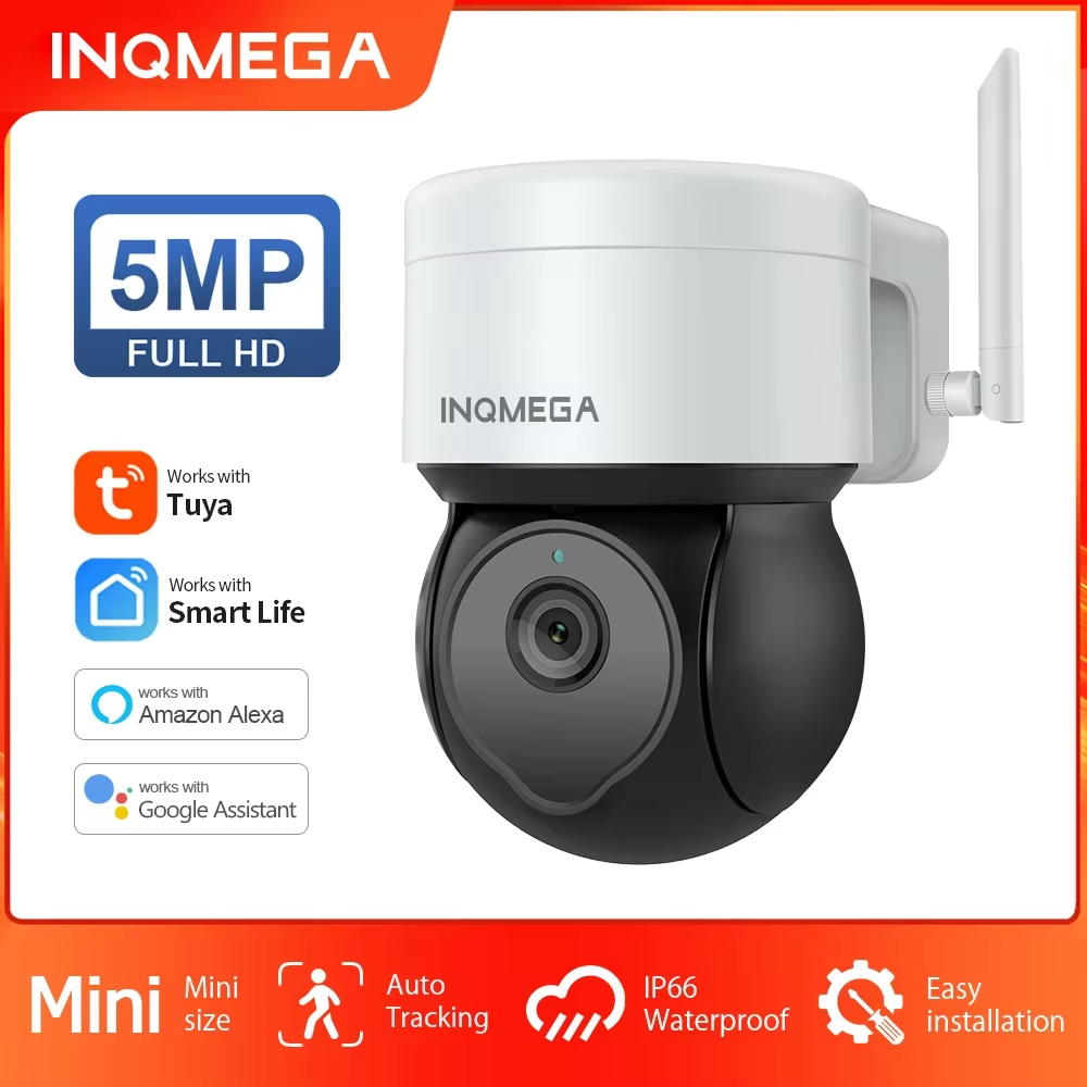 INQMEGA 5MP Tuya Outdoor PTZ C – Home Yard Security Cameras recenzja i cena