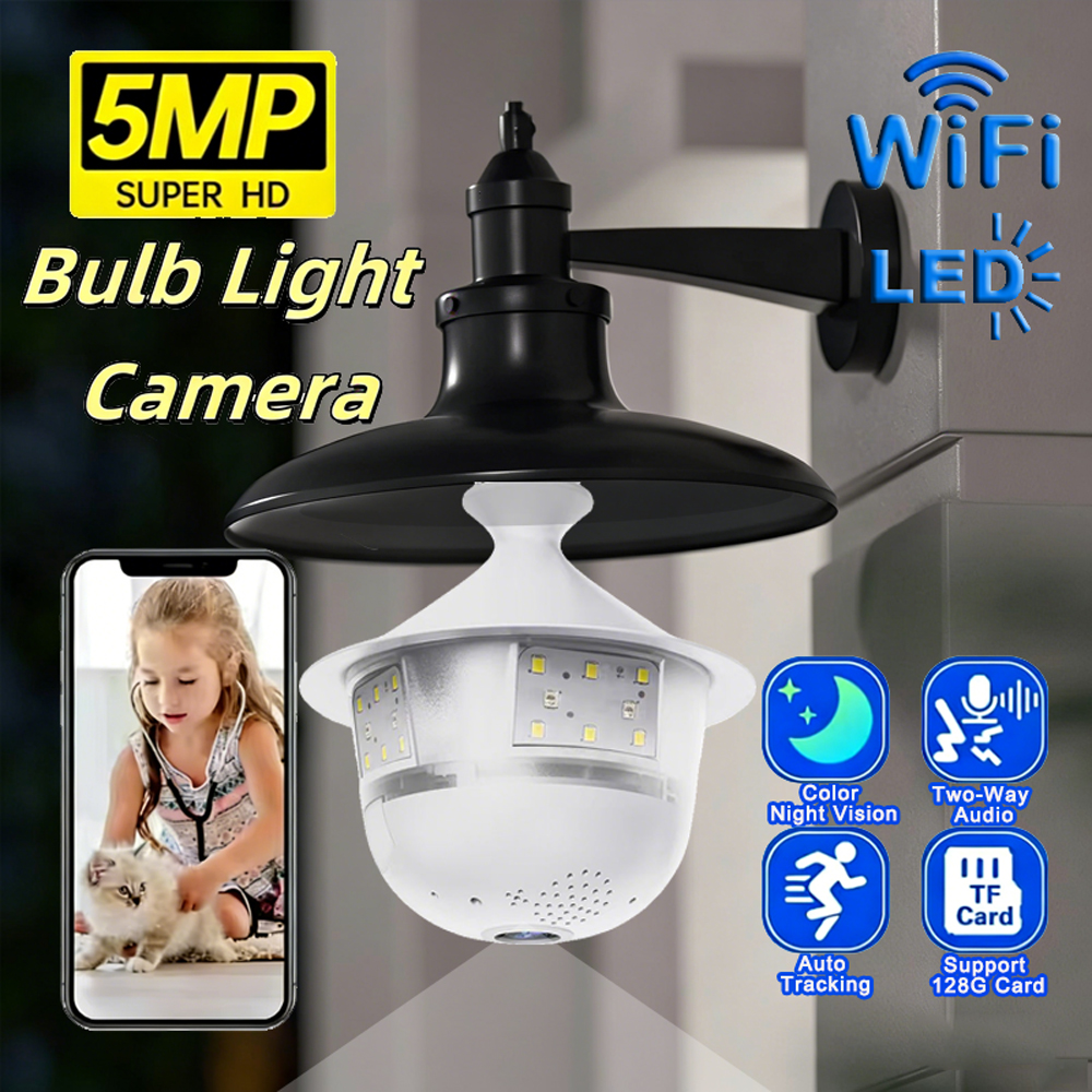 Bulb Indoor Camera Security In – Home Security Lights Outdoors recenzja i cena