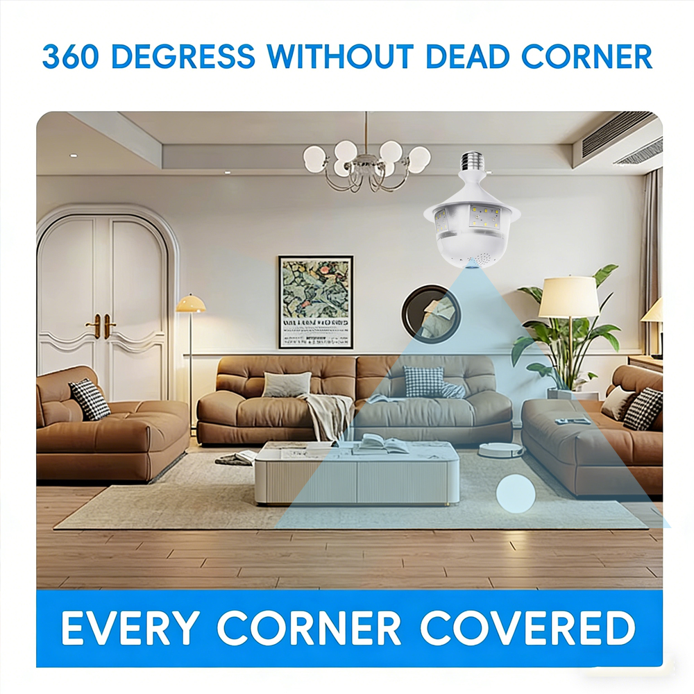 Bulb Indoor Camera Security In – Home Security Lights Outdoors recenzja i cena