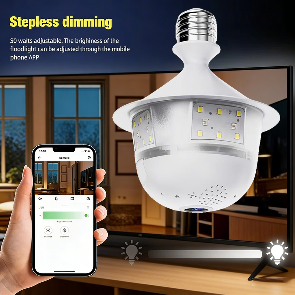 Bulb Indoor Camera Security In – Home Security Lights Outdoors recenzja i cena