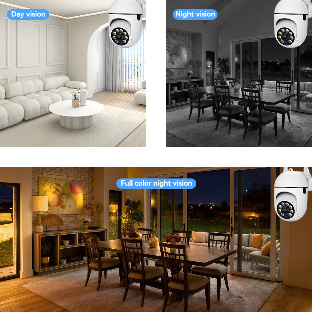 8MP 2.4G Wifi IP CCTV Camera C – Home Security Lights Outdoors recenzja i cena