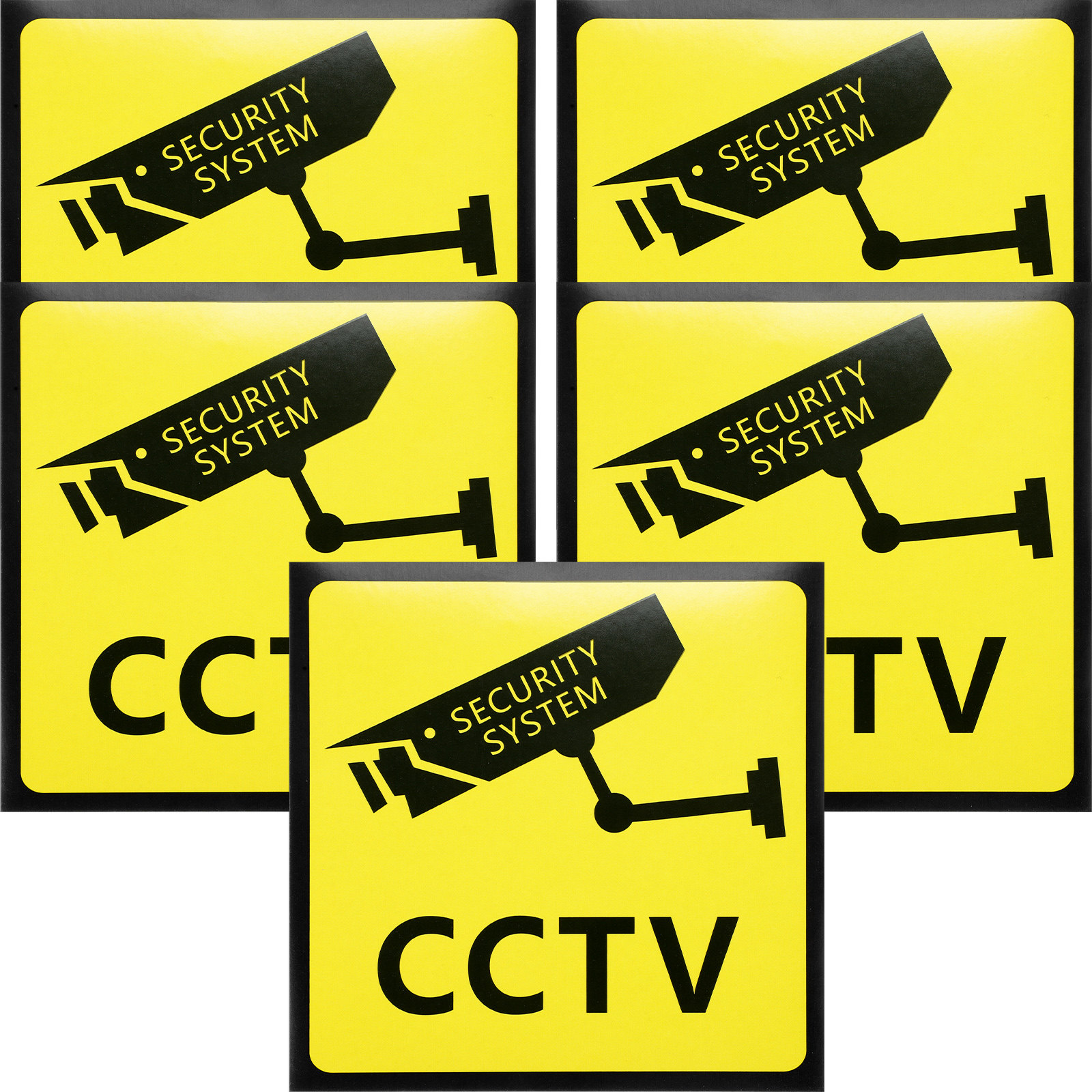 5Pcs Security Camera Signs Out – Home Yard Security Cameras recenzja i cena