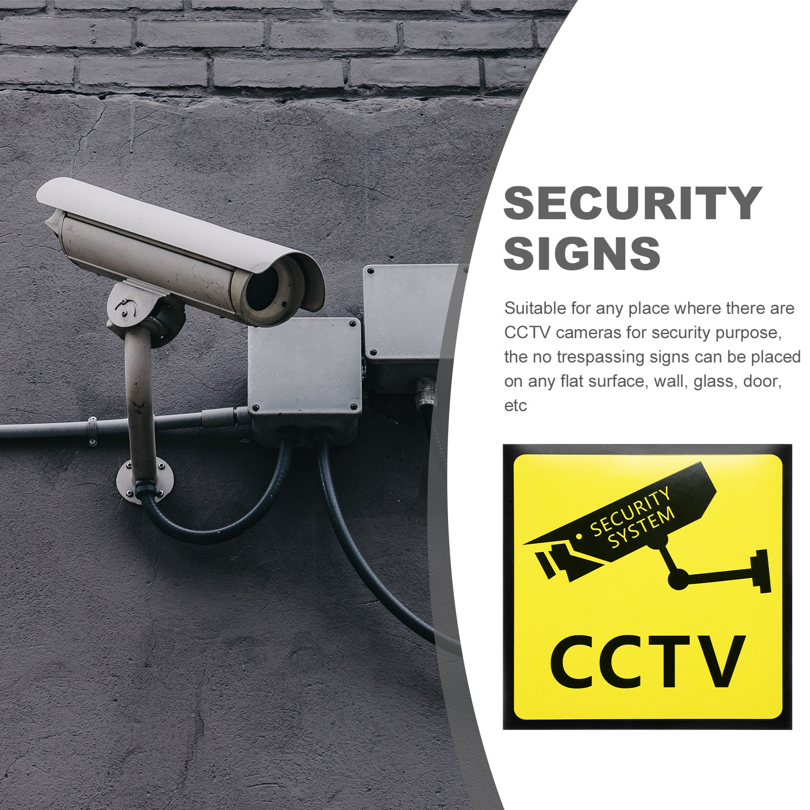 5Pcs Security Camera Signs Out – Home Yard Security Cameras recenzja i cena