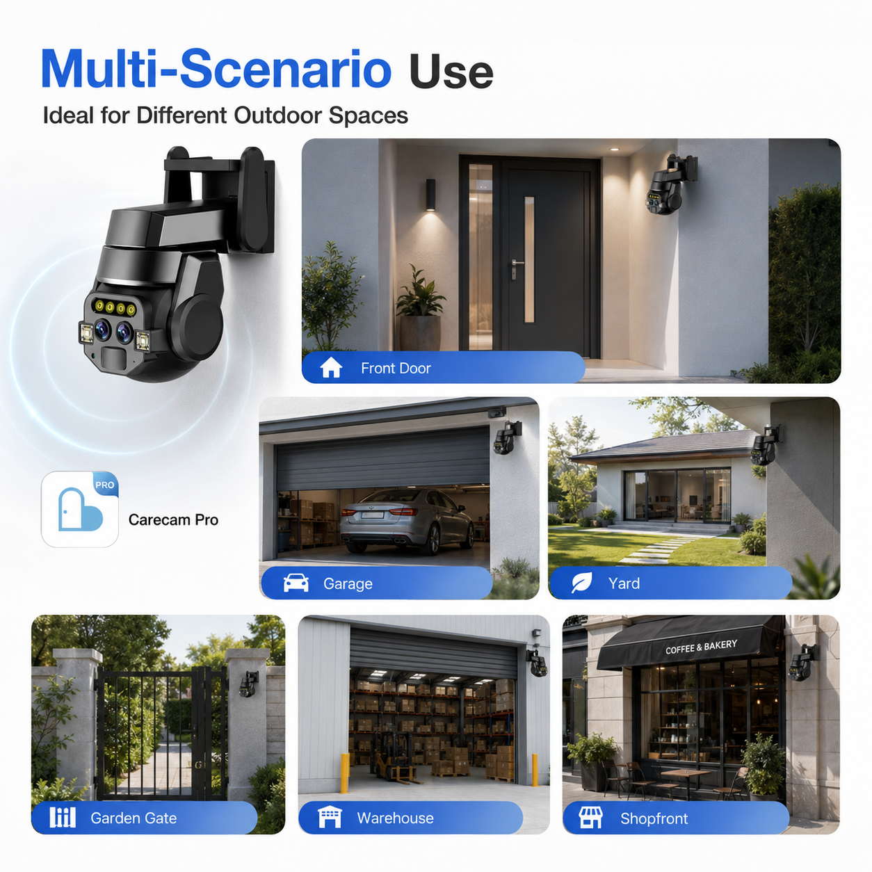 Outdoor PTZ Surveillance Camer – Home Yard Security Cameras recenzja i cena