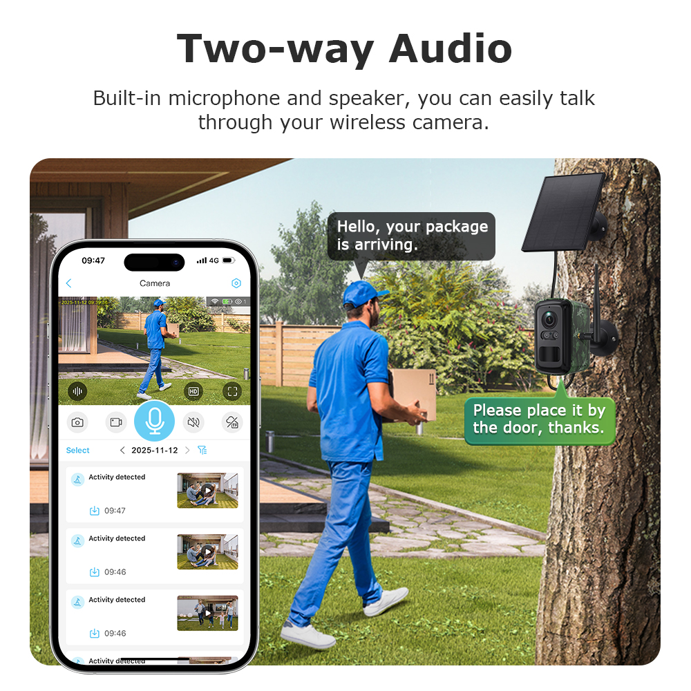 SECTEC HomeBase 4 Camouflage S – Home Security No Monthly Fee recenzja i cena