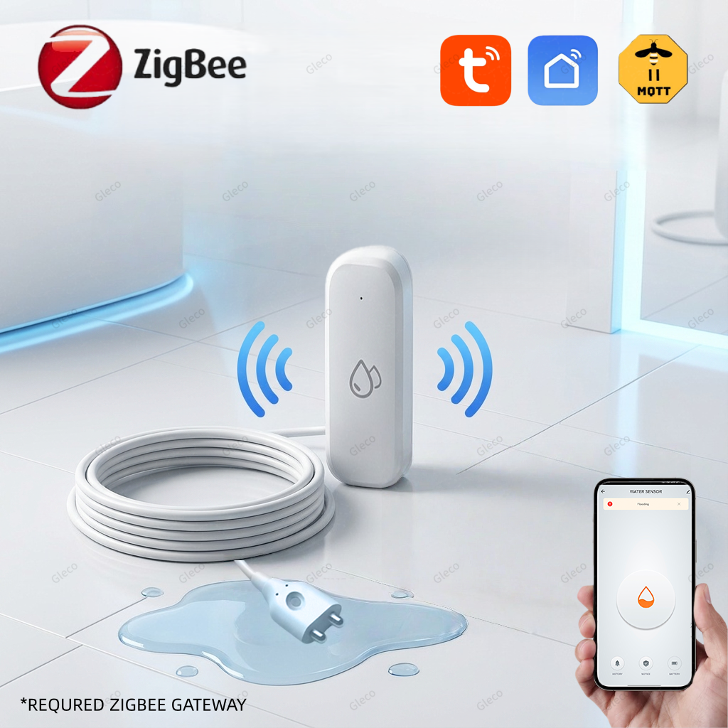 Tuya Zigbee Water Leak Sensor  – Home Security And Monitoring recenzja i cena