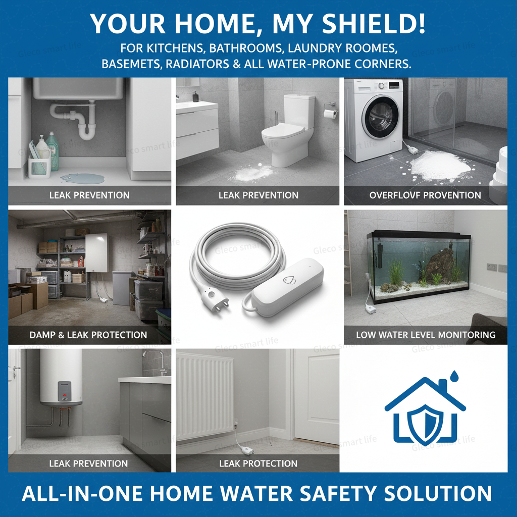 Tuya Zigbee Water Leak Sensor  – Home Security And Monitoring recenzja i cena