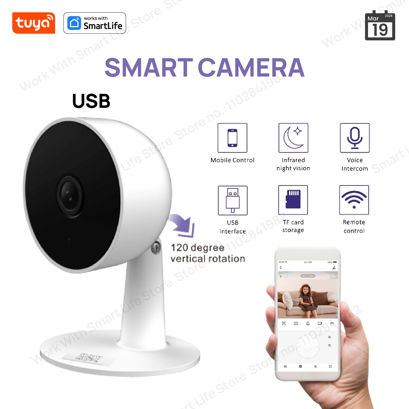 Tuya Smart 3MP HD Indoor Home  – Home Security Eufy recenzja i cena