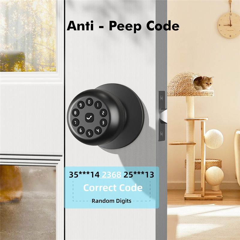 B67C Smart Door Knob With Lock – Door Lock Smart Keypad recenzja i cena