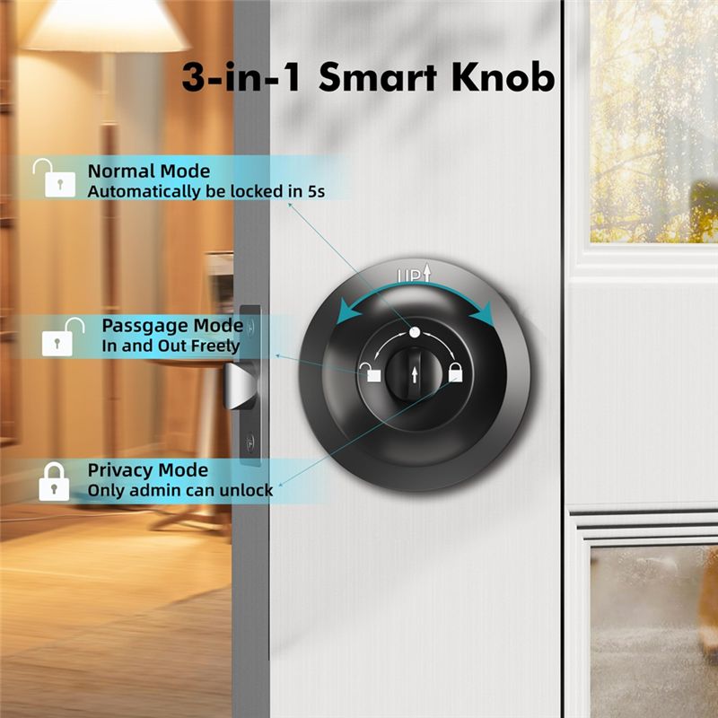B67C Smart Door Knob With Lock – Door Lock Smart Keypad recenzja i cena