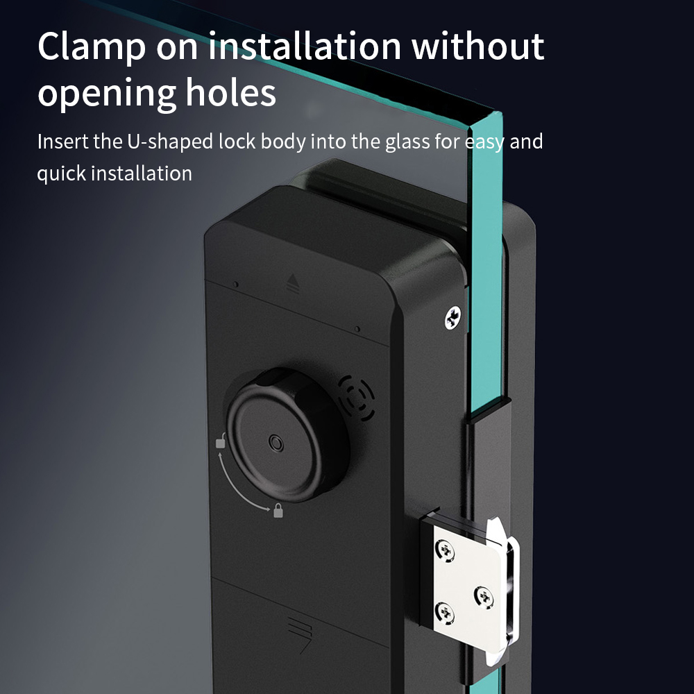 TTLOCK Smart Glass lock Finger – Door Lock Smart Keypad recenzja i cena