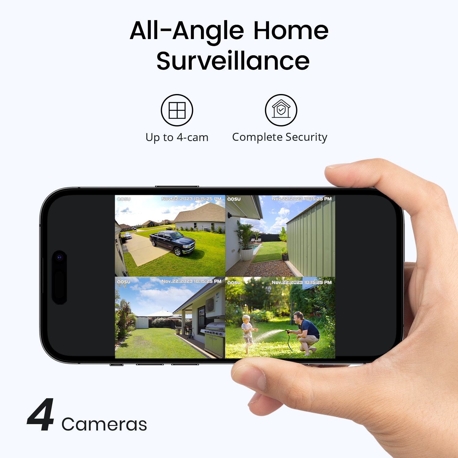Dekco 3MP WiFi Solar Camera Sy – Home Security Wireless Cameras recenzja i cena