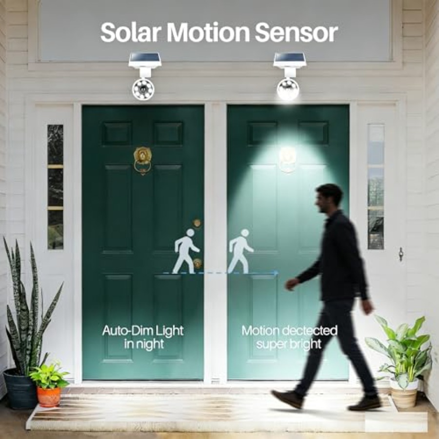Aluminum Solar Motion Sensor L – Solar Security Light recenzja i cena