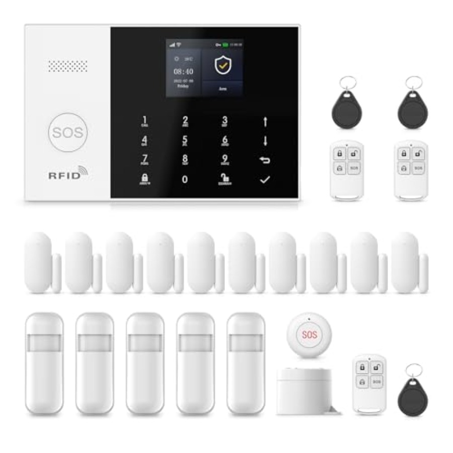 Home security alarm system: 24 – Home Security No Monthly Fee recenzja i cena