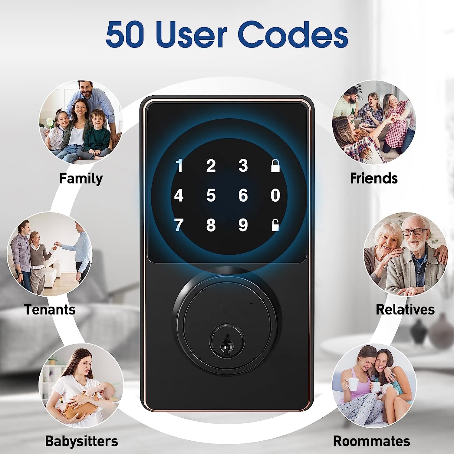Smart Lock with password, Keyl – Door Lock Smart Keypad recenzja i cena